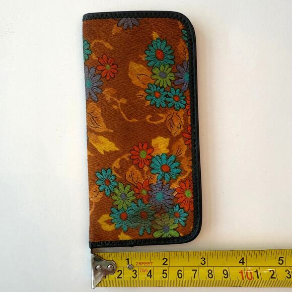 Lot of 3 Assorted Vintage Floral Eyeglass Sunglass Cases - Picture 4 of 8